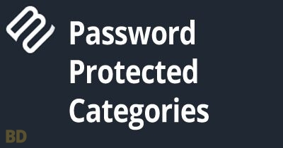 Password Protected Categories Plugin